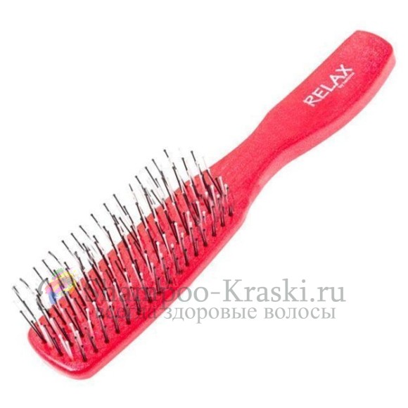 Harizma Щетка для волос большая Красная Relax Harizma