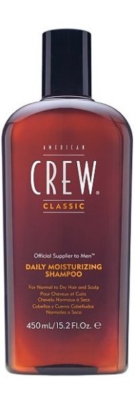 Шампунь для ежедневного ухода за нормальными и сухими волосами - American Crew Daily Moisturizing Shampoo 250 мл
