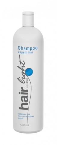 Шампунь для большего объема волос - Hair Company Hair Natural Light Shampoo Capelli Fini 1000 мл