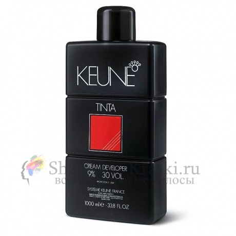 Проявитель Тинта 9 % - Keune Tinta Developer 30 vol 1000 мл