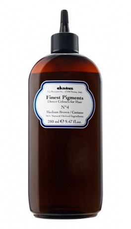Краска для волос "Прямой пигмент" (Средне-коричневый) - Davines Finest Pigments №4 Medium Brown 280 мл