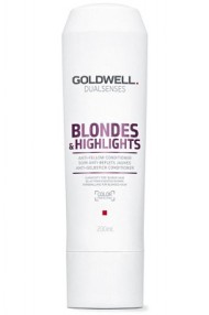 Кондиционер против желтизны волос - Goldwell Dualsenses Blondes & Highlights Anti-Brassiness Conditioner 200 мл Кондиционер против желтизны волос - Goldwell Dualsenses Blondes & Highlights Anti-Brassiness Conditioner 200 мл