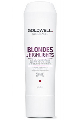Кондиционер против желтизны волос - Goldwell Dualsenses Blondes & Highlights Anti-Brassiness Conditioner 200 мл