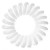 Резинка для волос белая - Invisibobble Traceless hair ring withe