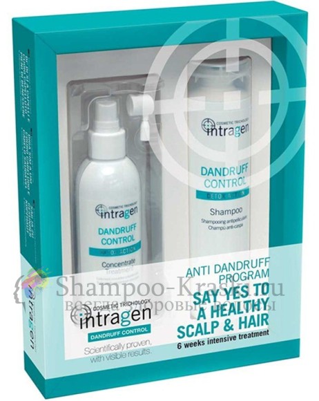 Набор против перхоти (крем-сыворотка 125 мл + шампунь 250 мл) - Revlon Intragen Dandruff Control Duo Pack