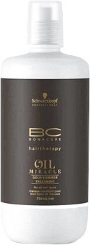 BC Oil Miracle Gold Shimmer Treatment - Маска Золотое сияние с Аргановым маслом от Schwarzkopf Professional 750мл
