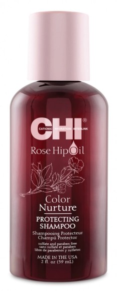 Шампунь поддержание цвета с маслом дикой розы - CHI Rose Hip Oil Protecting Shampoo 59 мл