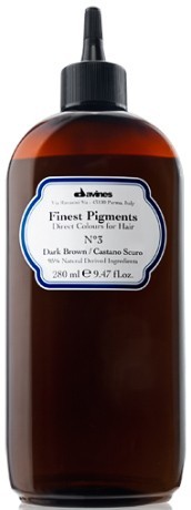 Краска для волос "Прямой пигмент" (Темно-коричневый) - Davines Finest Pigments №3 Dark Brown 280 мл Краска для волос "Прямой пигмент" (Темно-коричневый) - Davines Finest Pigments №3 Dark Brown 280 мл