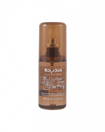 Флюид для секущихся кончиков волос с кератином - Kapous Fragrance Free Magic Keratin Fluid 80 мл