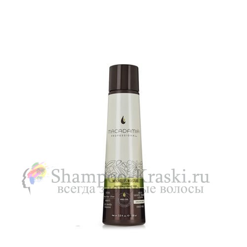 Макадамия шампунь увлажняющий для тонких волос - Macadamia Weightless Moisture Shampoo 100 мл