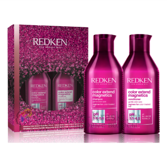 REDKEN Color Extend Magnetics НАБОР Шампунь 300мл + Кондиционер 300мл уход за окрашенными волосами
