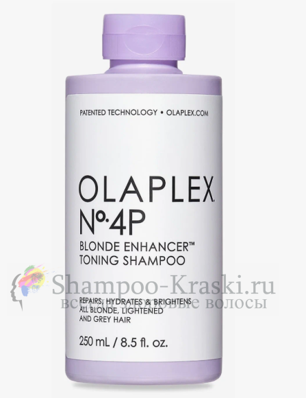 OLAPLEX шампунь N 4P Blonde Enhancer Toning Система защиты для светлых волос 250 мл
