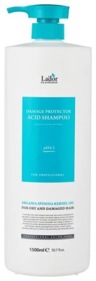 La'dor Бесщелочной шампунь с коллагеном и аргановым маслом Damage Protector Acid Shampoo 1500ml