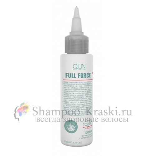 Тоник против перхоти с экстрактом алоэ Ollin Full Force 100 мл