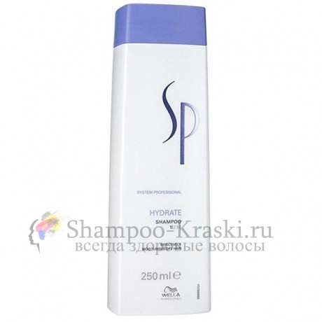 Интенсивный увлажняющий шампунь для нормальных и сухих волос - Wella System Professional Hydrate Shampoo 250 мл