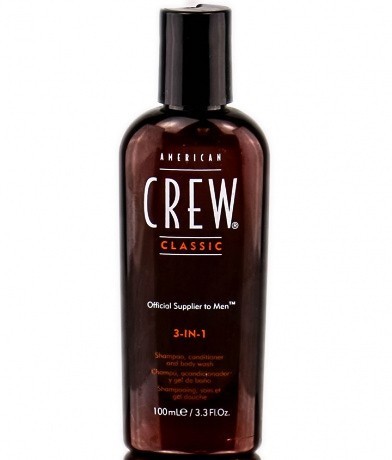 Шампунь, кондиционер и гель для душа 3 в 1 - American Crew Classic 3-in-1 100 мл