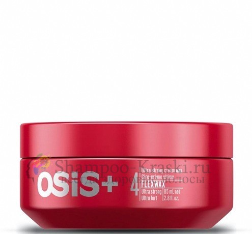Крем-воск для укладки волос ультрасильной фиксации Schwarzkopf Professional Flexwax texture 4 ultra strong 85 мл