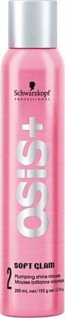 Уплотняющий мусс с эффектом блеска - Schwarzkopf Professional Osis+ Glamination Plumping Shine Mousse 200 мл Уплотняющий мусс с эффектом блеска - Schwarzkopf Professional Osis+ Glamination Plumping Shine Mousse 200 мл