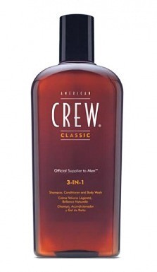 Шампунь, кондиционер и гель для душа 3 в 1 - American Crew Classic 3-in-1 250 мл