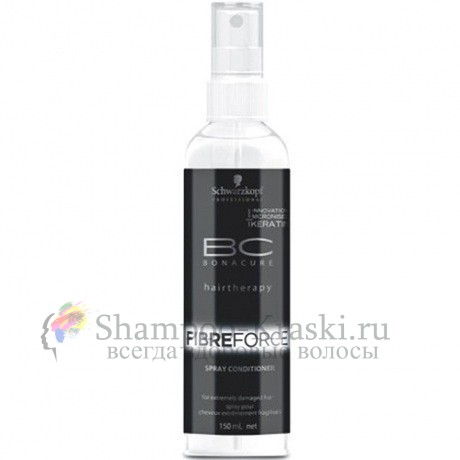 Уплотняющий спрей-кондиционер - Schwarzkopf Professional Bonacure Fibre Force Spray Conditioner 150 мл