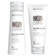 Набор "Золотистый шампунь и маска для натуральных или окрашенных волос теплых светлых тонов" - Selective Professional On Care Silver Gold Golden Power Shampoo + Golden Power Mask 250 мл + 200 млмл Набор "Золотистый шампунь и маска для натуральных или окрашенных волос теплых светлых тонов" - Selective Professional On Care Silver Gold Golden Power Shampoo + Golden Power Mask 250 мл + 200 млмл