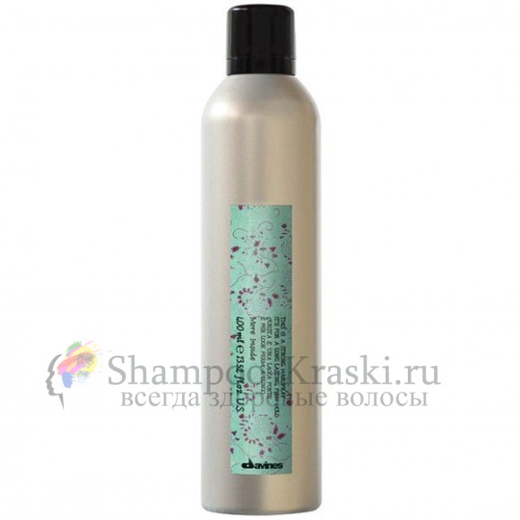 Лак сильной фиксации для длительной стойкой укладки -Davines More Inside Strong Hold Hair Spray 400 мл