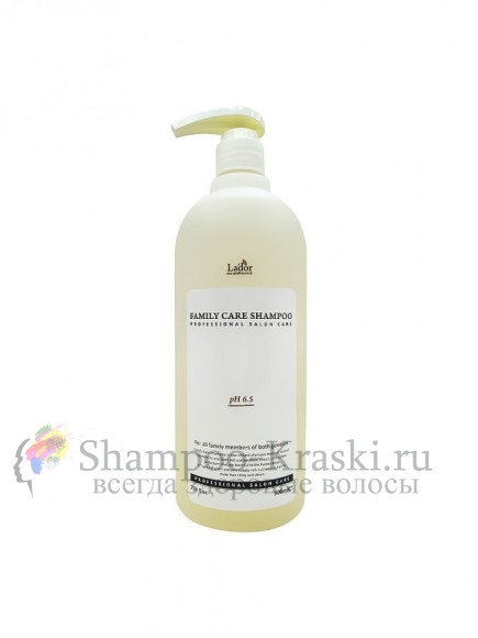 La'dor ШАМПУНЬ для всей семьи Family Care Shampoo 900ml