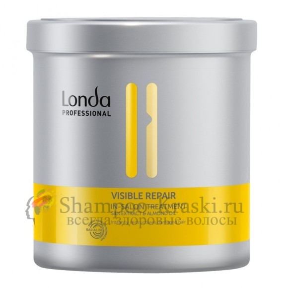 Маска для поврежденных волос с пантенолом - Londa Visible Repair Treatment 750 мл