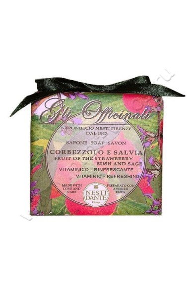 Мыло Nesti Dante Strawberry Bush & Sage Soap (Нести Данте Клубника и Шалфей) 200 мл.