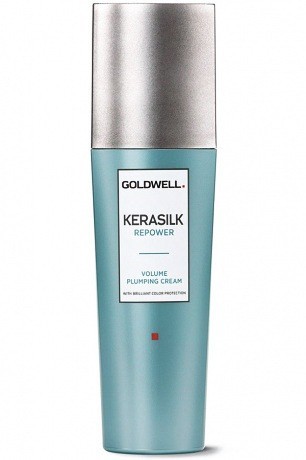 Крем легкий термозащитный с кератином для объема волос - Goldwell Kerasilk Repower Volume Plumping Cream 75 мл