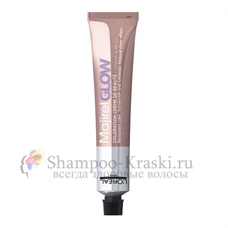 Краска для волос - Loreal Majirel Glow Light Base No. 28 (Песочно-розовый) 50 мл