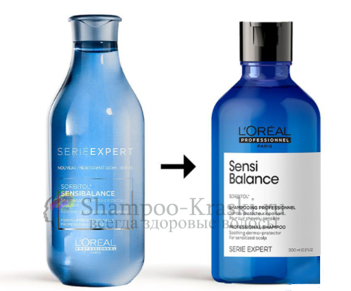 Шампунь для чувствительной кожи головы - Loreal Sensi Balance Shampoo (Сенси Баланс шампунь) 300 мл Шампунь для чувствительной кожи головы - Loreal Sensi Balance Shampoo (Сенси Баланс шампунь) 300 мл