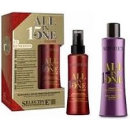 Набор Selective ALL IN ONE "с любовью" (шампунь + маска-спрей для окрашенных волос) 250 мл + 150 мл
