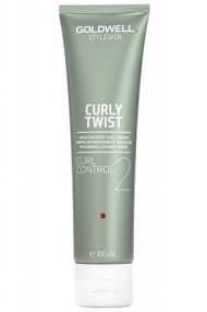 Крем увлажняющий для создания гладких локонов - Goldwell Stylesign Curly Twist Curl Control Moisturizing Curl Cream 100 мл Крем увлажняющий для создания гладких локонов - Goldwell Stylesign Curly Twist Curl Control Moisturizing Curl Cream 100 мл