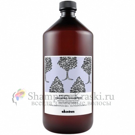 Успокаивающий шампунь для чувствительной кожи головы - Davines Calming Shampoo 1000 мл