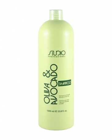Шампунь для волос с маслами авокадо и оливы - Kapous Studio Professional Oliva & Avocado Shampoo 1000 мл