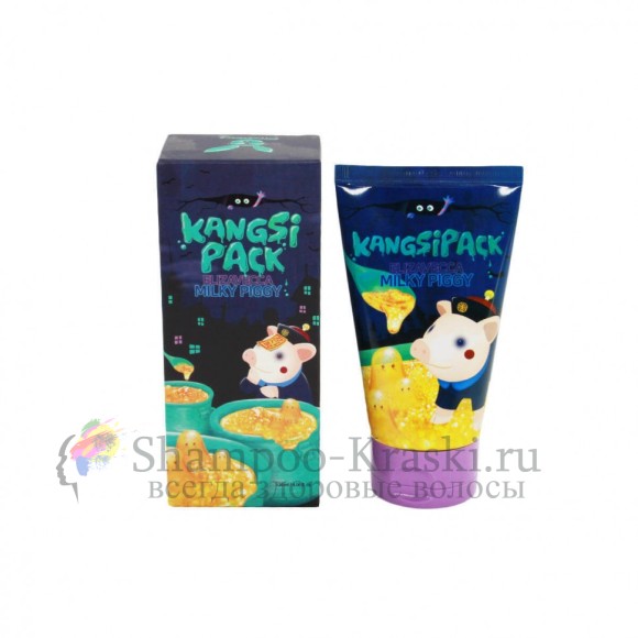 Elizavecca Очищающая маска с золотым порошком Milky Piggy Kangsi Pack