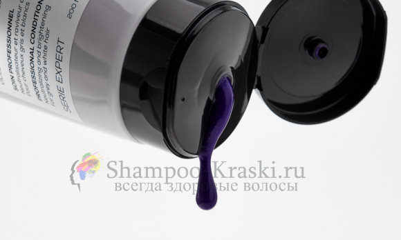 Смываемый уход кондиционер Loreal Silver 200мл