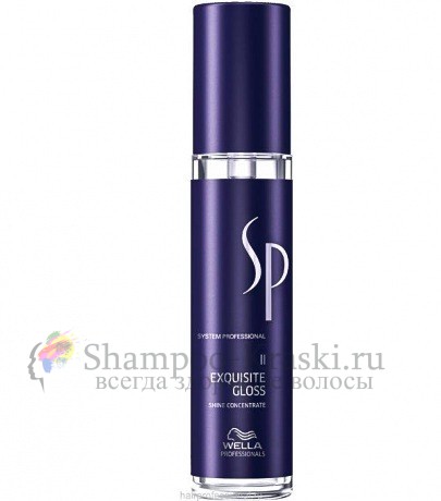 Концентрат для блеска волос - Wella System Professional Styling Exquisite Gloss 40 мл