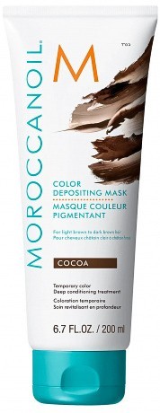 Маска тонирующая для волос Какао - Moroccanoil Color Depositing Mask Cocoa 200 мл