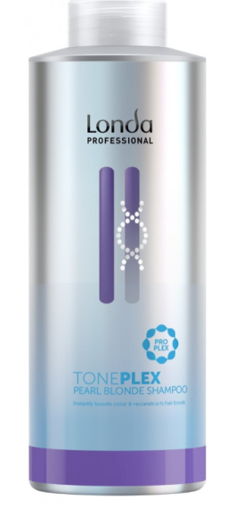 Londa Toneplex Pearl Blonde Shampoo - Шампунь для волос жемчужный блонд 1000мл