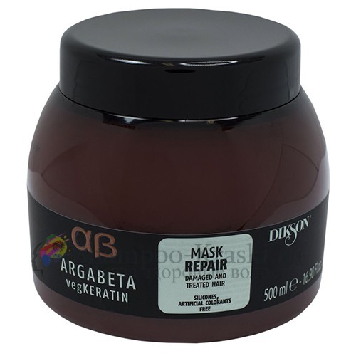 DIKSON Mask REPAIR - Маска для ослабленных и химически обработанных волос с ГИДРОЛИЗИРОВАННЫМИ протеинами 500мл