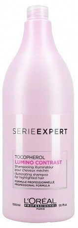 Шампунь сияние для мелированных волос - Loreal Lumino Contrast Shampoo (Люмино контраст шампунь) 1500 мл