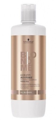 Schwarzkopf Professional Keratin Restore Blonde Shampoo - Шампунь кератиновое восстановление для всех оттенков блонд 1000 мл Schwarzkopf Professional Keratin Restore Blonde Shampoo - Шампунь кератиновое восстановление для всех оттенков блонд 1000 мл