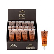 Согревающее масло- маска для волос - Schwarzkopf Professional BC Oil Miracle Warming Treatment 12*10 мл Согревающее масло- маска для волос - Schwarzkopf Professional BC Oil Miracle Warming Treatment 12*10 мл