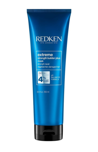Укрепляющая маска-уход для сильно поврежденных волос - Redken Extreme Strength Builder Plus 250 мл