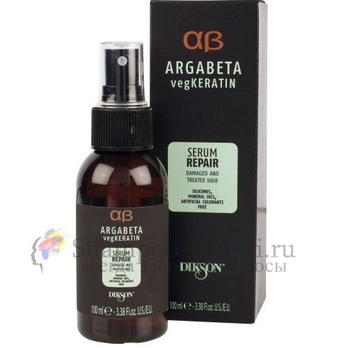DIKSON Serum REPAIR/ Сыворотка для ослабленных и химически обработанных волос с ГИДРОЛИЗИРОВАННЫМИ протеина 100мл