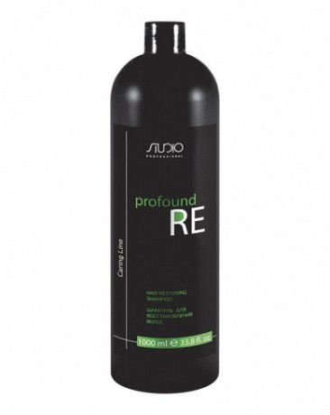 Шампунь для восстановления волос - Kapous Studio Professional Caring Line Shampoo Profound Re 1000 мл