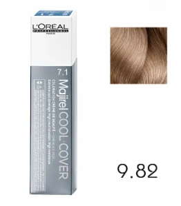 Крем-краска - Loreal Majirel Cool Cover 9.82 CC (Светлый блондин мокка перламутровый)