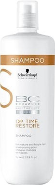 BC Time Restore Q10 Plus Shampoo - Шампунь возраждающий для зрелых волос (тайм ресторе ку 10) от Schwarzkopf Professional 1000 мл